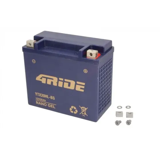 Acumulator Pornire 4 RIDE 12V YTX20HL-BS 4RIDE GEL Reduceri