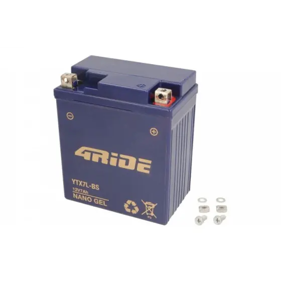 Promoție Acumulator Pornire 4 RIDE 12V YTX7L-BS 4RIDE GEL