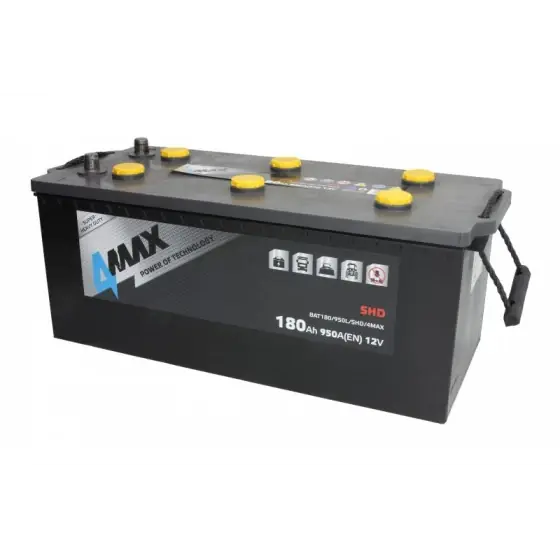 Cumpără acum Acumulator Pornire 4MAX 12V BAT180/950L/SHD/4MAX
