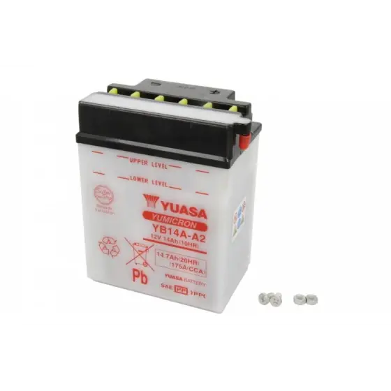 Plată securizată Acumulator Pornire YUASA 12V YB14A-A2 YUASA