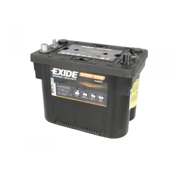 Comandă acum Acumulator Pornire EXIDE 12V EM1000