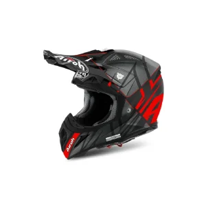 Ofertă specială Casca Enduro - Mx Airoh Aviator 2.2 Styling [Rosu] Matt