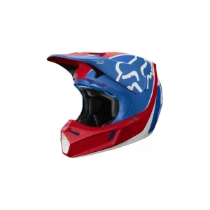 Casca Enduro - Mx Fox V3 Kila Ece [Albastru/Rosu] Ofertă exclusivă