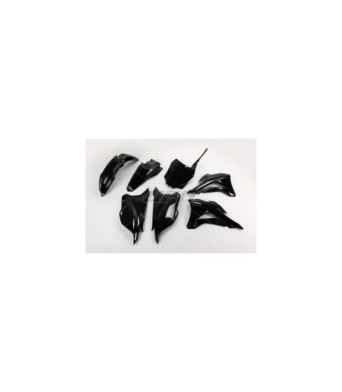 Doar azi Kit complet caroserie pentru Kawasaki Negru