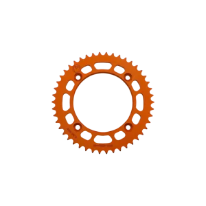 Pinion spate din aluminiu, portocaliu Disponibil imediat