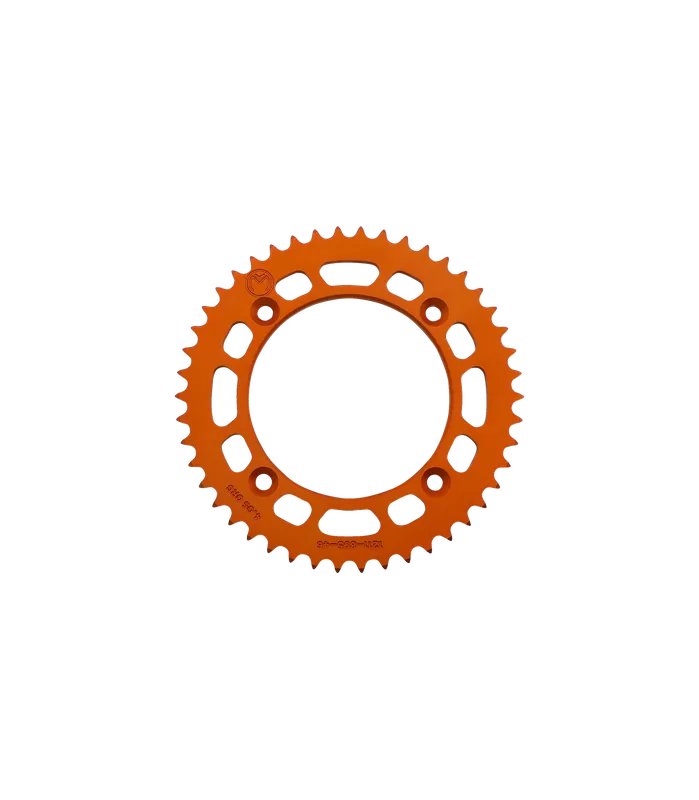 Pinion spate din aluminiu, portocaliu Disponibil imediat