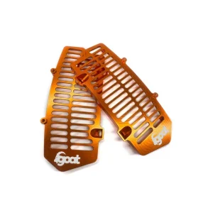 Cumpără online Protecții radiator GOAT UniBody pentru KTM / Husqvarna / GASGAS 2024 Portocalii