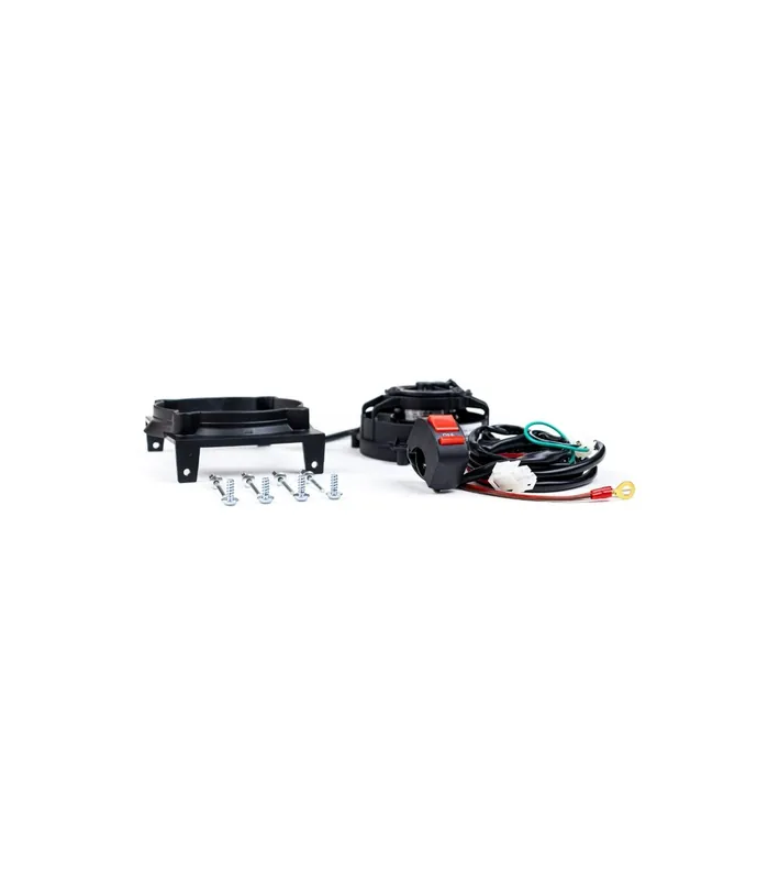 Ventilator de răcire și kit de montare SPAL original pentru SHERCO, cu comutator ON/OFF Chilipir