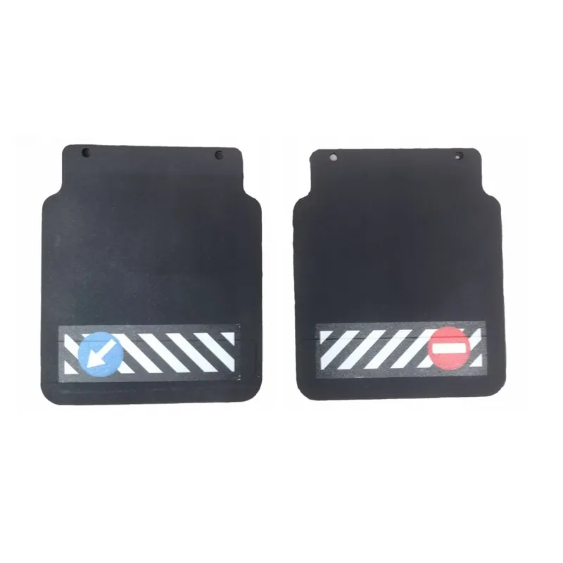 Cel mai vândut Set apărătoare noroi cauciuc 190x225mm obligatoriu/interzis