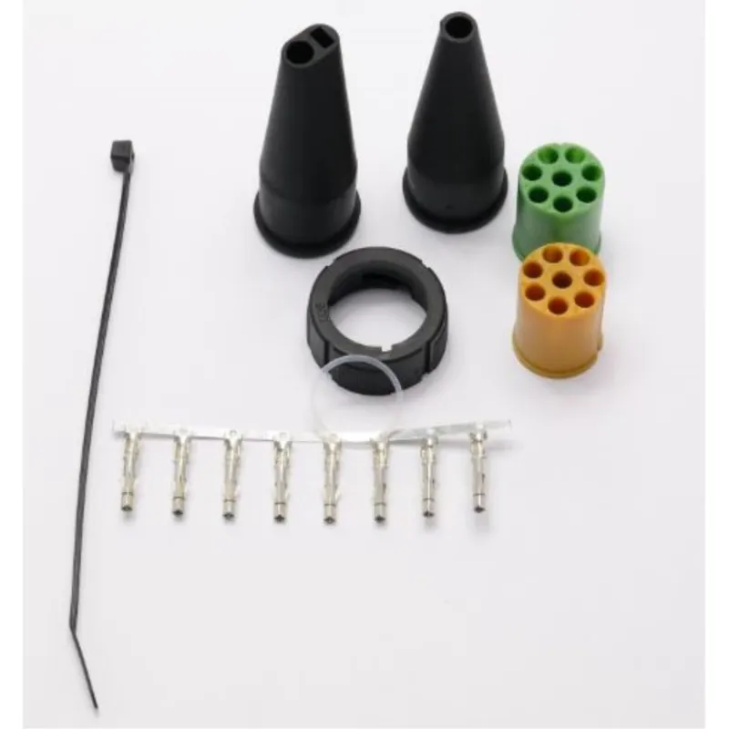 Conector ASPOCK cu 8 pini pentru stopuri, galben/verde Calitate înaltă