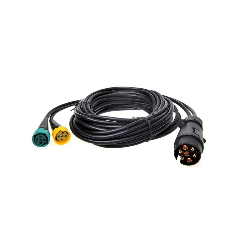 CABLAJ ELECTRIC PENTRU REMORCI UȘOARE 5 m ȘTECH CU 7 PINI / BAIONETĂ CU 5 PINI Preț redus