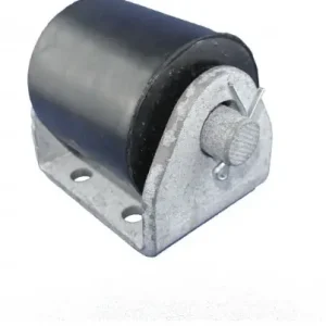 Rola din cauciuc bara trailer, cu suport, 95x75mm Reduceri