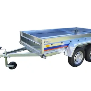 BEG7527T Remorca Niewiadow 750 KG, 2 AXE, 2.63M X 1.32M Plată securizată