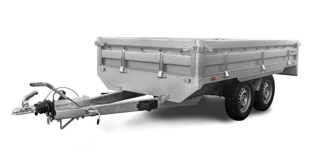 Ofertă specială Remorcă de marfă cu sistem de frânare ZASLAW HL265TH 2×1350 kg