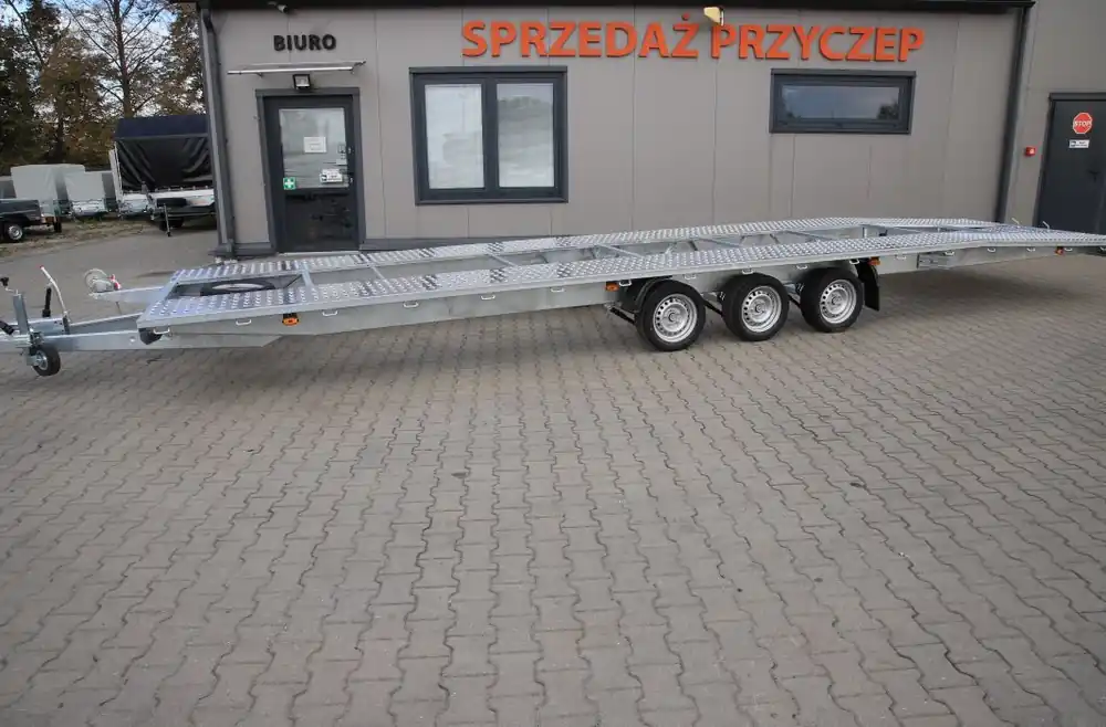 Trailer Niewiadow Indianapilis 8.5 M, 3 axe, DMC 3500 kg, R13 Bestseller