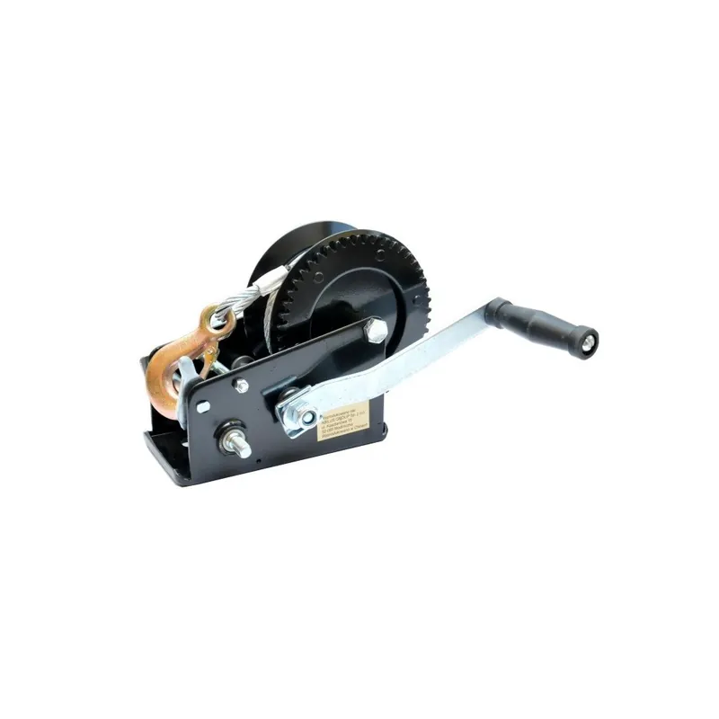 Expediere rapidă Troliu cu manivelă, cablu de oțel 1588 kg, DWK 35 V Dragon Winch