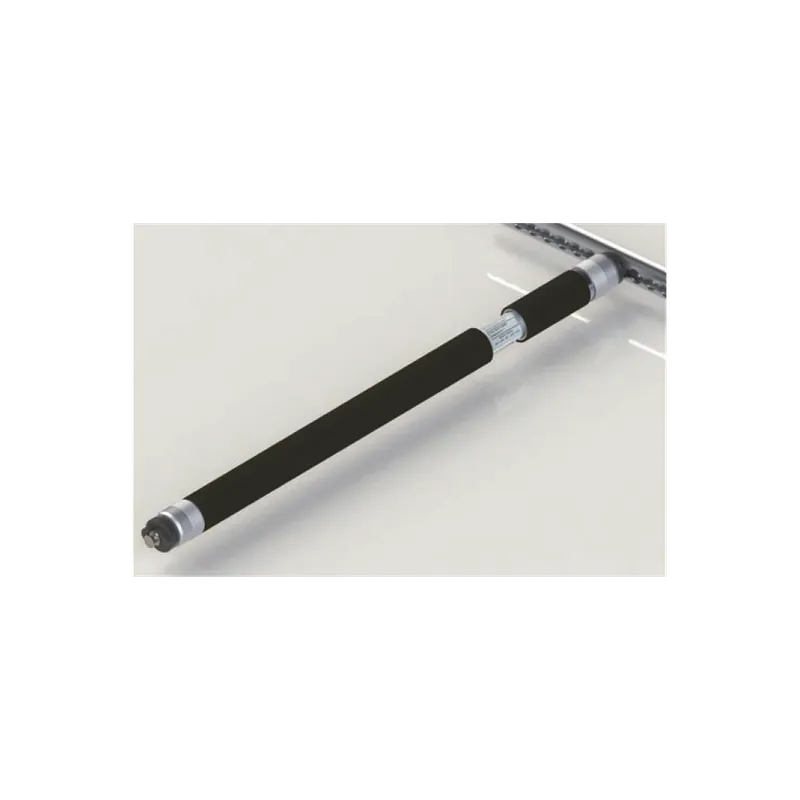 Disponibil imediat Bară telescopică de despărțire din aluminiu AIRLINE 1300-1860 mm, acoperire PVC neagră