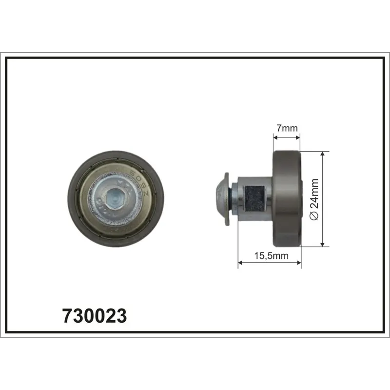 Ofertă exclusivă Rolă pentru acoperiș/cortină FI 24 L 15,5