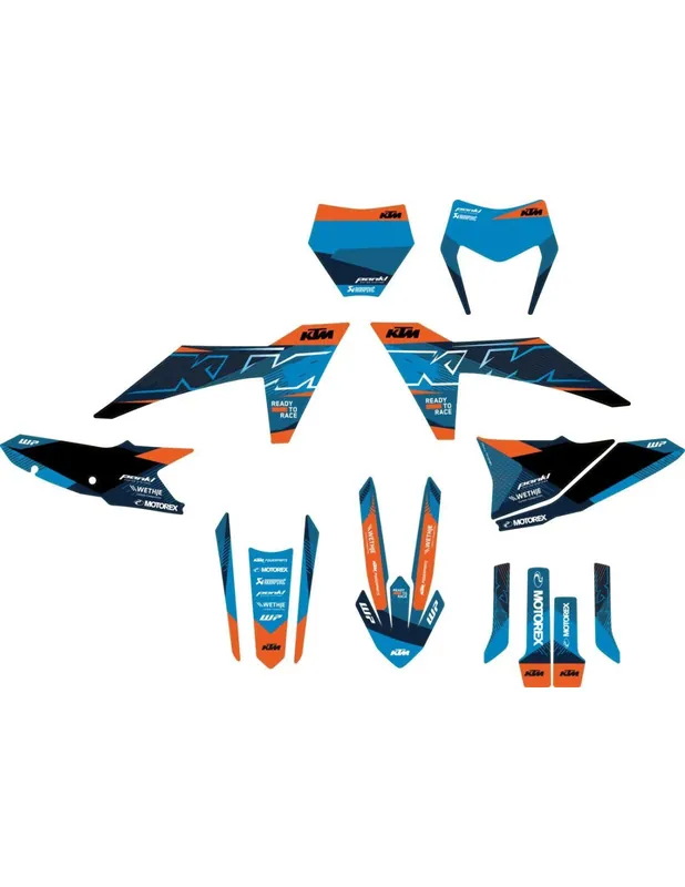 KTM Style graphics kit - A47008990000 Lichidare de stoc
