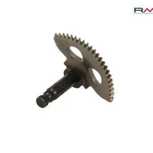 Pinion pedala pornire Aprilia/Minarelli/Yamaha (ax lung, pinion curbat) Reducere de preț