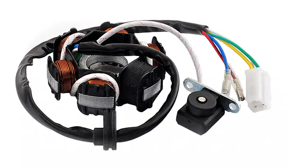Stator GY6 50cc 4T (6 bobine+senzor scanteie) Cumpără acum