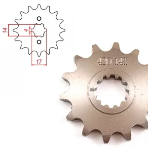 Premium Pinion transmisie fata 420/14T
