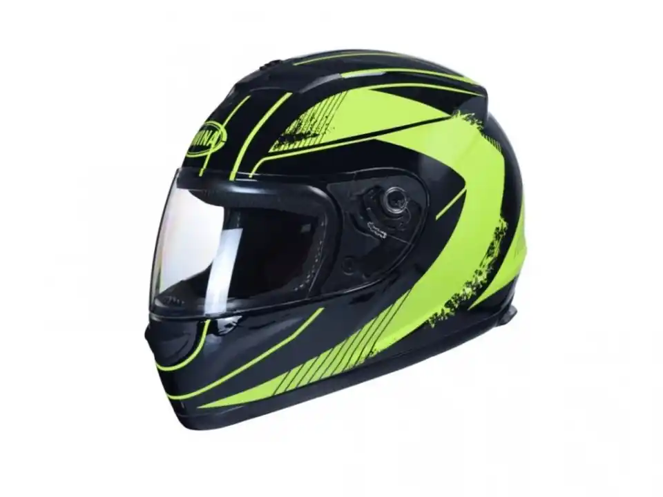 Casca moto integrala negru-verde Awina TN0700B-A1, marimea M Discount