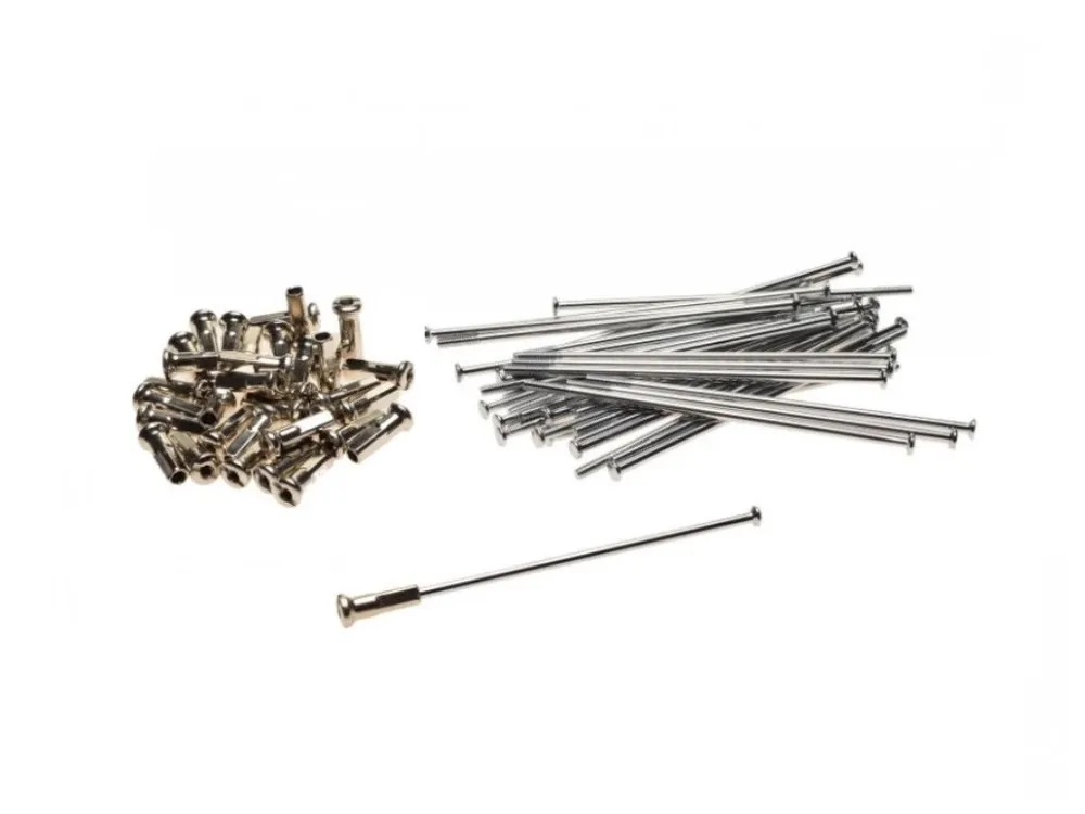 Set 36 spite si nipluri 121 mm pentru jante de 16 inch, grosime 3.4 mm Vezi acum
