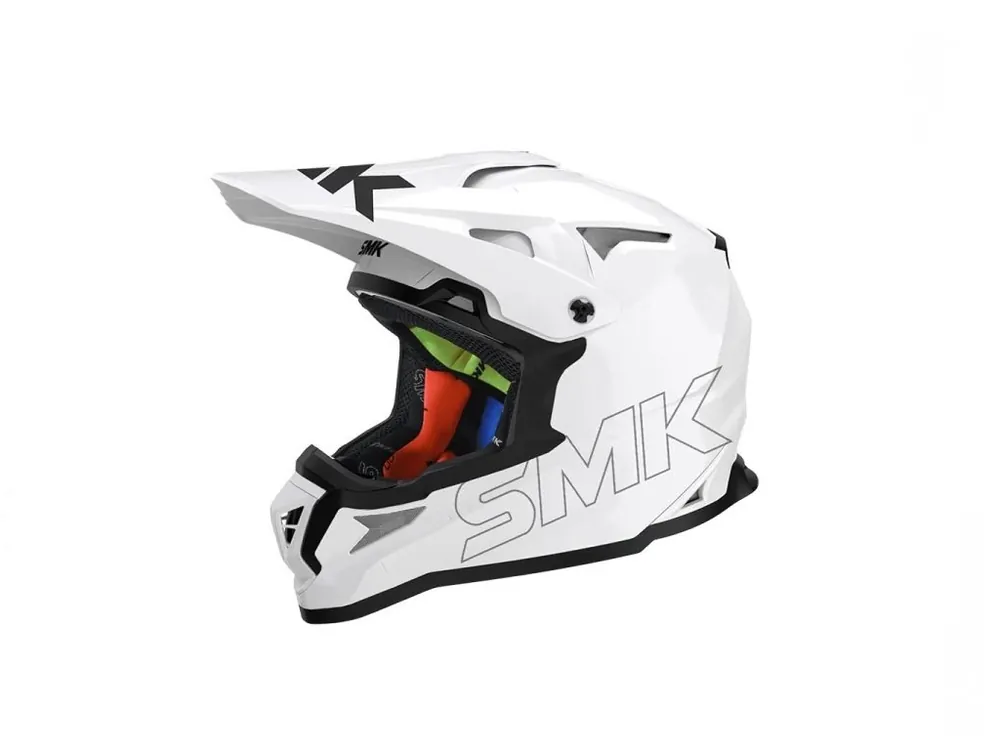 Ofertă exclusivă Casca enduro SMK ALLTERRA, Alba, Marimea L