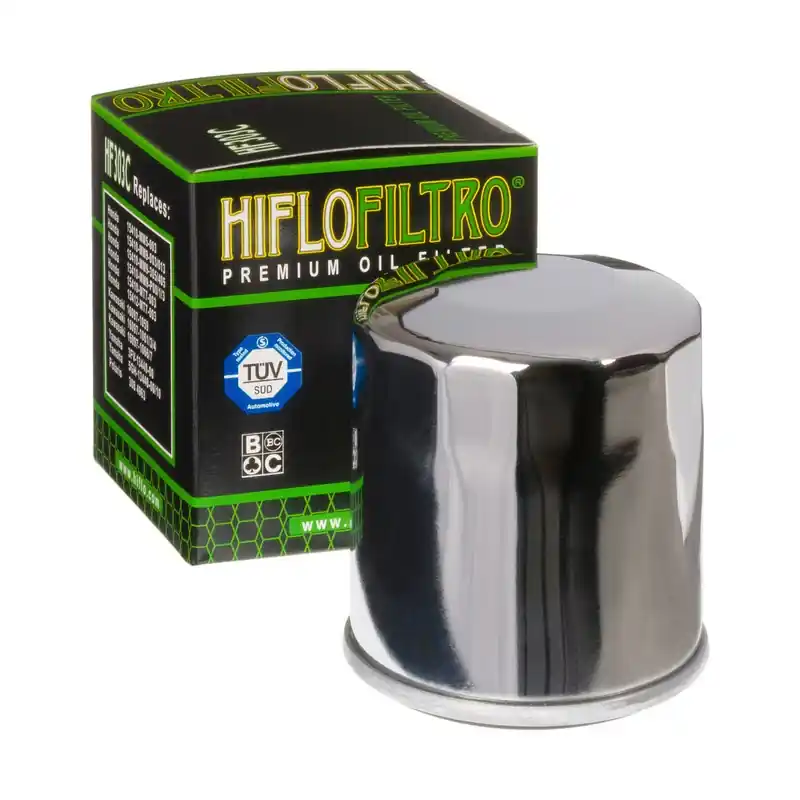 Filtru ulei HF303C, cromat, Hiflo Filtro Retur gratuit