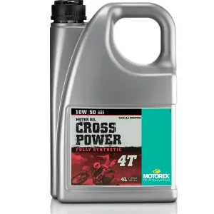 Ulei motor CROSS POWER 10W50 Motorex, 4L Preț promoțional