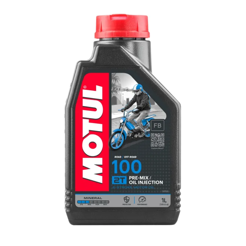 Ulei Motor 100 2T Motul, 1L Ultima șansă