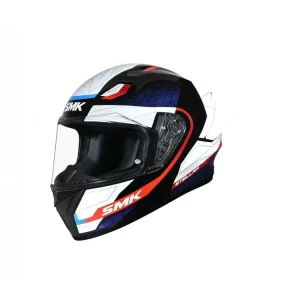 Chilipir Casca moto integrala SMK STELLAR Fight, alb+rosu+albastru marimea S, unisex, SMK0110/25/GL213/S
